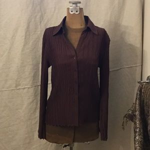 *Moving Sale!* Dress Barn Brown Blouse